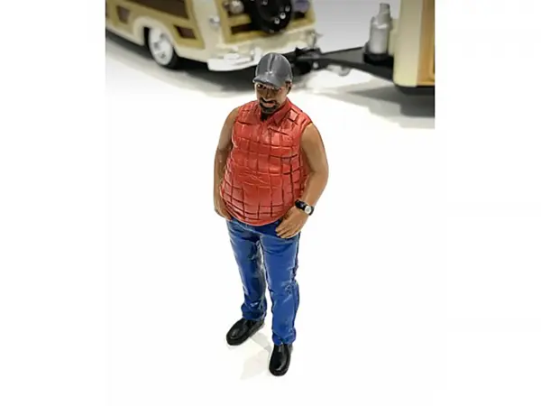 "Campers" Figure 1 for 1/18 Scale Models by American Diorama #2