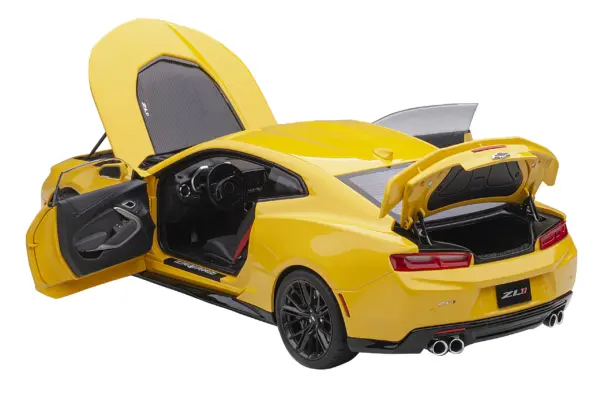 Chevrolet Camaro ZL1 Bright Yellow 1/18 Model Car by Autoart #2