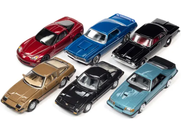 "Classic Gold Collection" 2022 Set A of 6 Cars Release 2 1/64 Diecast Model Cars by Johnny Lightning #2