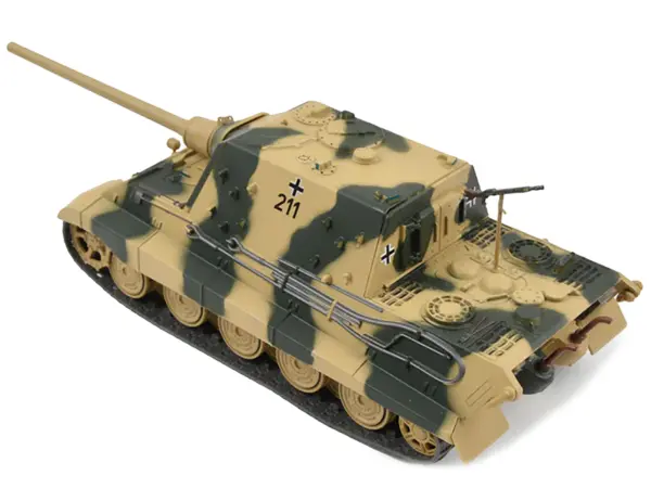 German Sd. Kfz. 186 Jagdpanzer VI Jagdtiger Heavy Tank Destroyer #211 with Henschel Turret "Schwere Panzerjager Abteilung 512 Germany 1945" 1/43 Diecast Model by AFVs of WWII #4