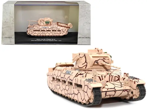 Infantry Tank Mk. II "Matilda" Mk. III "Griffin" "Malta Tank Squadron Royal Tank Regiment Malta 1942" 1/43 Diecast Model by AFVs of WWII #1