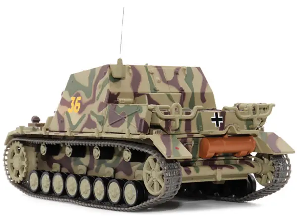 German Sd. Kfz. 166 "Sturmpanzer IV" "Brummbar" #36 "Germany Sturmpanzerabteilung 217 France August 1944" 1/43 Diecast Model by AFVs of WWII #2