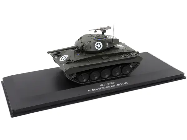 M24 "Chaffee" Tank #3 "U.S.A. 1st Armored Division Italy April 1945" 1/43 Diecast Model by AFVs of WWII #5