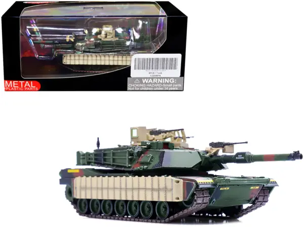 M1A1 TUSK Main Battle Tank "U.S.A. 1st Battalion 35th Armor Regiment" 1/72 Diecast Model by Panzerkampf #1