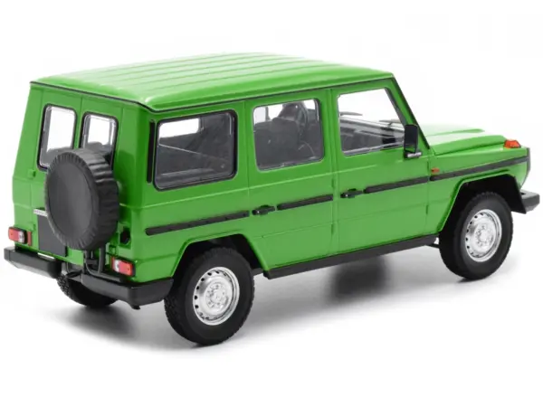 1980 Mercedes-Benz G-Model (LWB) Green with Black Stripes Limited Edition to 402 pieces Worldwide 1/18 Diecast Model Car by Minichamps #3
