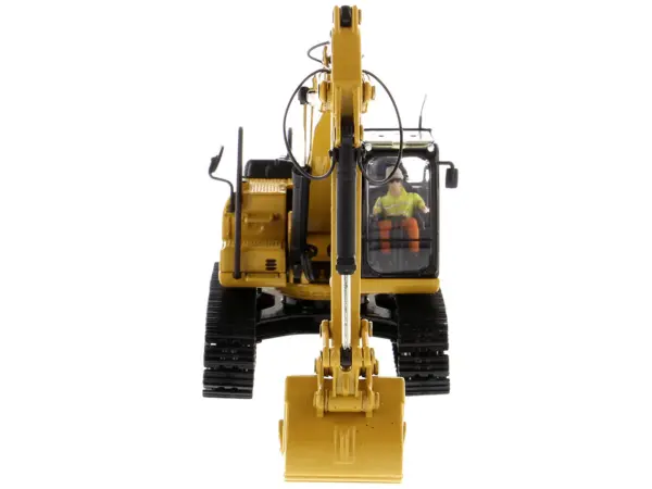 CAT Caterpillar 323 GX Hydraulic Excavator with Operator "High Line" Series 1/50 Diecast Model by Diecast Masters #4