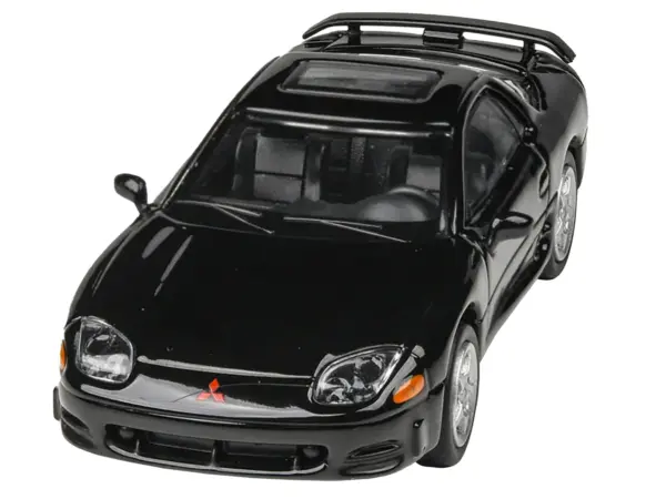Mitsubishi 3000GT GTO Pyrenees Black with Sunroof 1/64 Diecast Model Car by Paragon Models #4