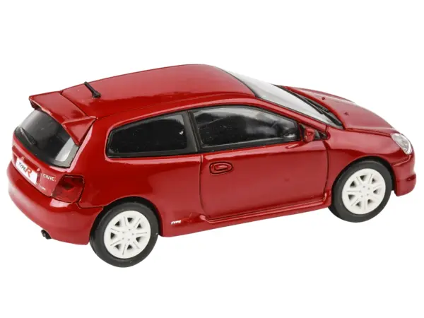 2001 Honda Civic Type R EP3 Milano Red 1/64 Diecast Model Car by Paragon Models #2