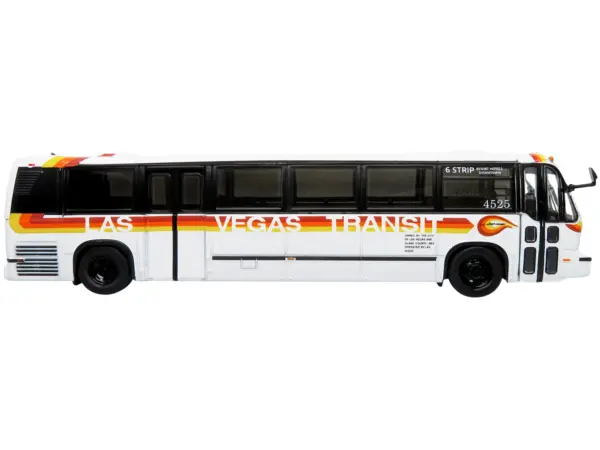 TMC RTS Transit Bus Las Vegas Transit "6 Strip Resort Hotels-Downtown" "Vintage Bus & Motorcoach Collection" 1/87 Diecast Model by Iconic Replicas #2