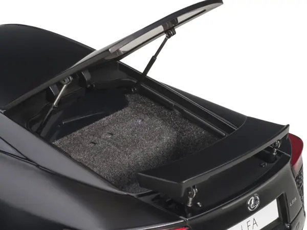 Lexus LFA Matt Black 1/18 Model Car by Autoart #4