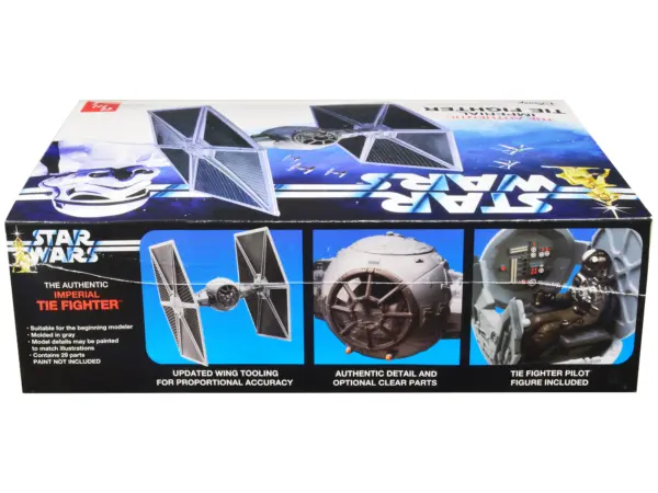Skill 2 Model Kit Imperial Tie Fighter "Star Wars" (1977) Movie Model by AMT #2