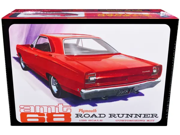 Skill 2 Model Kit 1968 Plymouth Road Runner 1/25 Scale Model by AMT #1