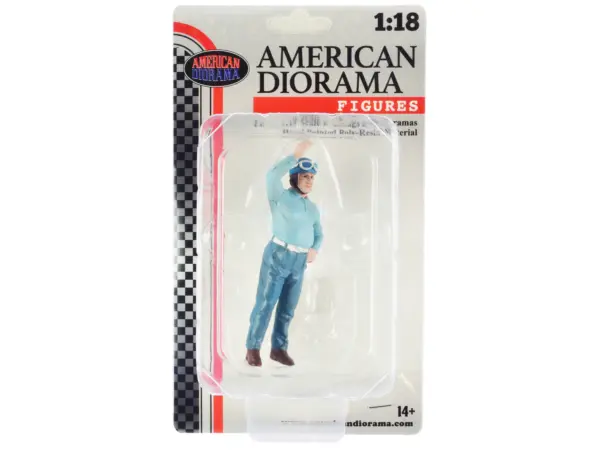 "Racing Legends" 50's Figure B for 1/18 Scale Models by American Diorama #4