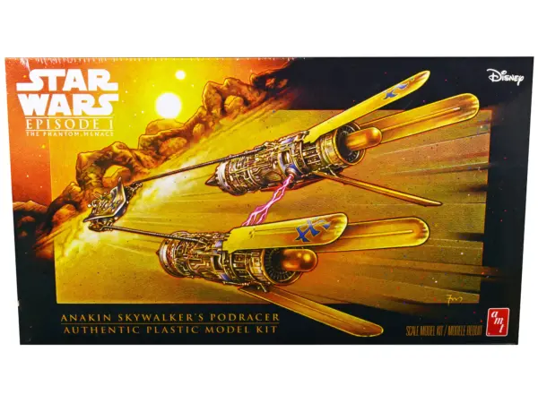 Skill 2 Model Kit Anakin Skywalker's Podracer "Star Wars Episode I: The Phantom Menace" 1/32 Scale Model by AMT #1