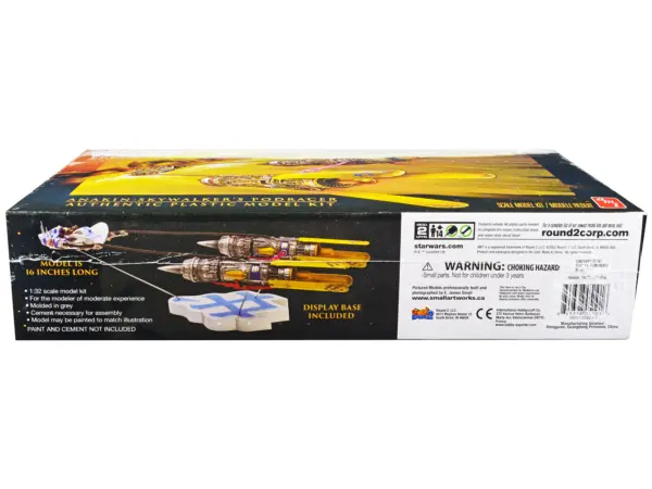 Skill 2 Model Kit Anakin Skywalker's Podracer "Star Wars Episode I: The Phantom Menace" 1/32 Scale Model by AMT #3