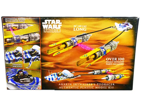 Skill 2 Model Kit Anakin Skywalker's Podracer "Star Wars Episode I: The Phantom Menace" 1/32 Scale Model by AMT #4