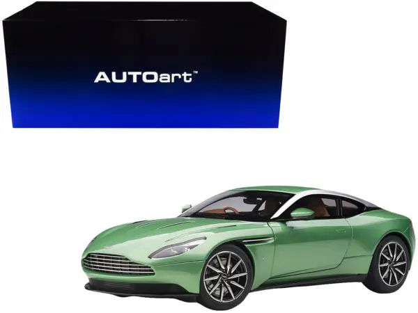 Aston Martin DB11 RHD (Right Hand Drive) Apple Tree Green Metallic 1/18 Model Car by Autoart #1