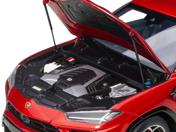 Lamborghini Urus Rosso Efesto Pearl Red 1/18 Model Car by Autoart #2