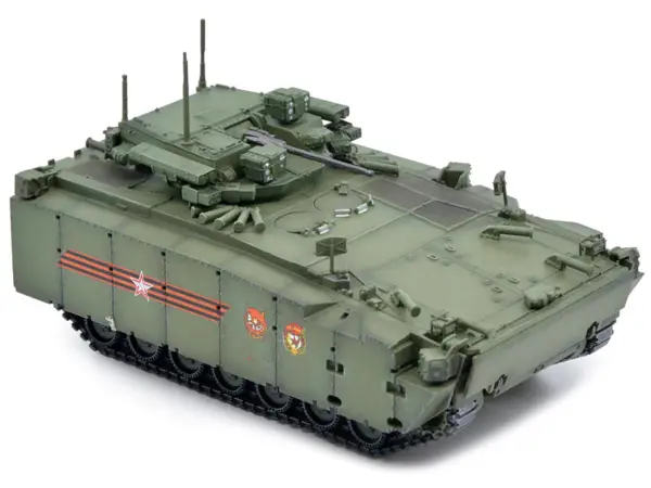 Russian (Object 695) Kurganets-25 Infantry Fighting Vehicle with Four Kornet-EM Guided Missiles - Moscow Victory Day Parade 1/72 Diecast Model by Panzerkampf #3