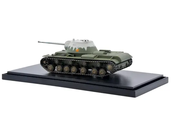 Soviet Kliment Voroshilov KV-3 Heavy Tank Winter Camouflage 1/72 Diecast Model by Panzerkampf #4