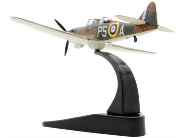Boulton Paul Defiant MK I Fighter Plane Pilot: Sqn Ldr P Hunter Gunner Sgt F King 264 Squadron RAF Hornchurch (August 1940) "Oxford Aviation" Series 1/72 Diecast Model Airplane by Oxford Diecast #3
