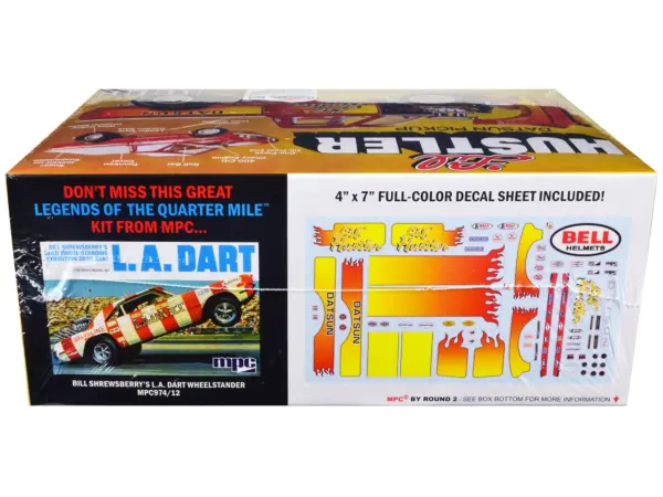 Skill 2 Model Kit 1975 Datsun Pickup Truck "Lil Hustler" 1/25 Scale Model by MPC #2