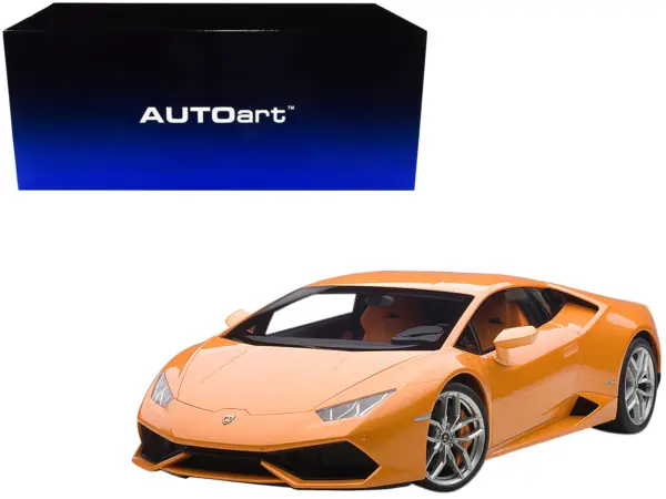 Lamborghini Huracan LP610-4 Arancio Borealis 4-Layer/Pearl Metallic Orange 1/12 Model Car by Autoart #1