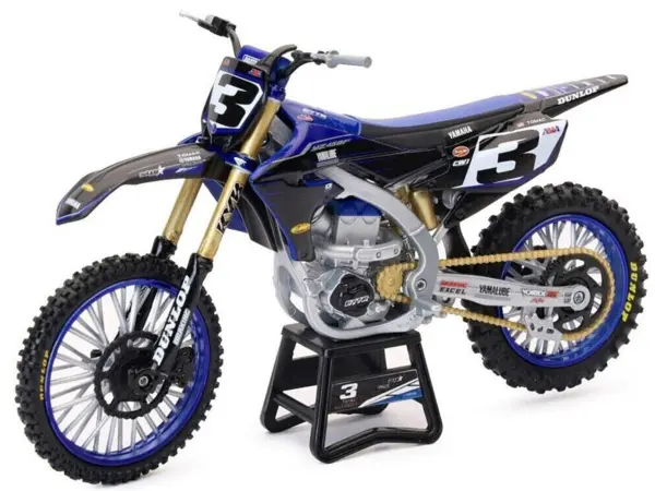 Yamaha YZ450F Championship Edition Motorcycle #3 Eli Tomac "Yamaha Factory Racing" 1/12 Diecast Model by New Ray #2