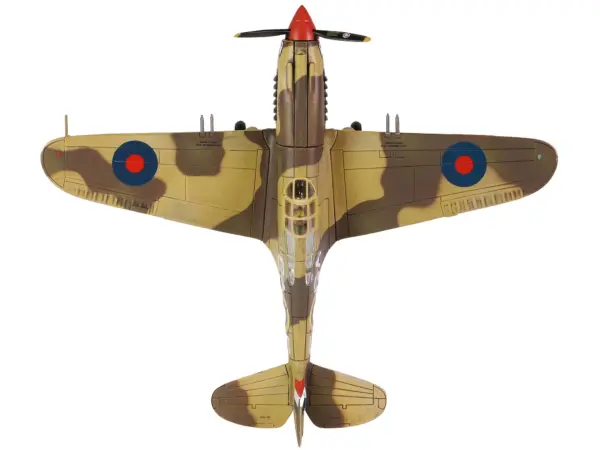 Curtiss P-40B Tomahawk MK IIB Aircraft Fighter "112 Squadron (Royal Air Force) AK402 GA-F North Africa" (October 1941) "WW2 Aircrafts Series" 1/72 Diecast Model by Forces of Valor #3