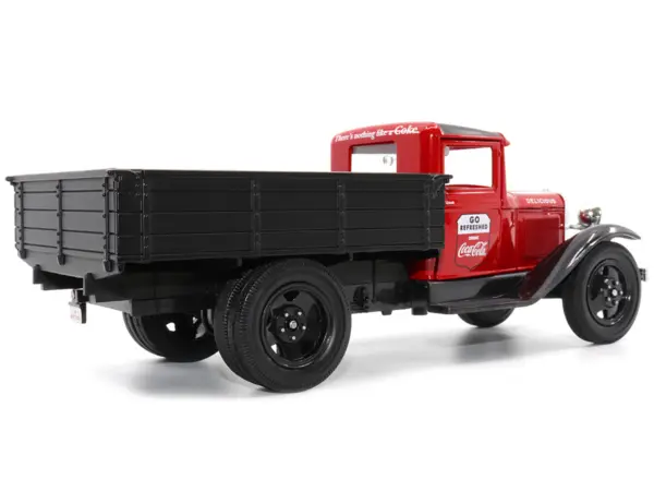 1931 Ford Model AA Pickup Truck Red and Black "Go Refreshed - Drink Coca-Cola" 1/24 Diecast Model Car by Motor City Classics #3