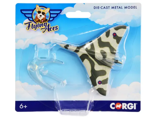 Avro Vulcan Strategic Bomber Aircraft "RAF" "Flying Aces" Series Diecast Model by Corgi #1