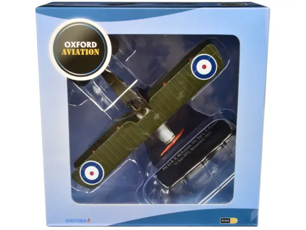 Bristol F2B Fighter Plane "Plt: Lt A.E. McKeever Ob: Sgt L.F. Powell" 11 Squadron RFC (November 1917) "Oxford Aviation" Series 1/72 Diecast Model Airplane by Oxford Diecast #3
