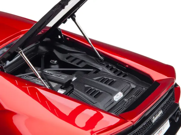 Lamborghini Huracan EVO Rosso Bia Red Metallic 1/18 Model Car by Autoart #4