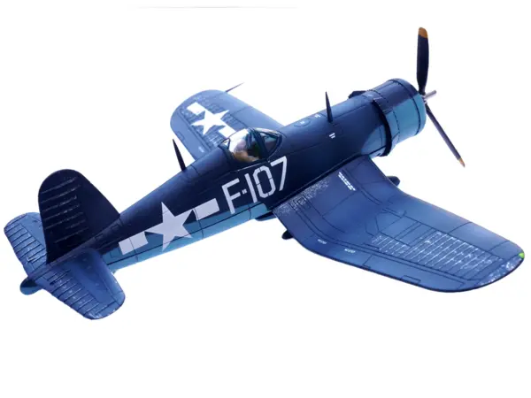 Vought F4U-1D Corsair Fighter Plane "1st Lt. Phillip DeLong Marine Fighter Squadron (VMF-224)" (1945) 1/72 Diecast Airplane Model by Legion #3