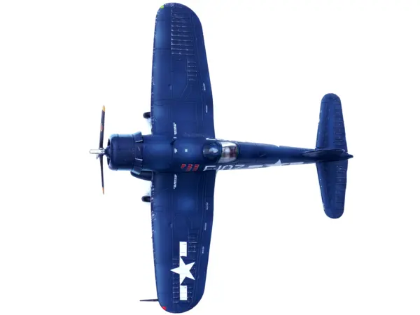 Vought F4U-1D Corsair Fighter Plane "1st Lt. Phillip DeLong Marine Fighter Squadron (VMF-224)" (1945) 1/72 Diecast Airplane Model by Legion #4