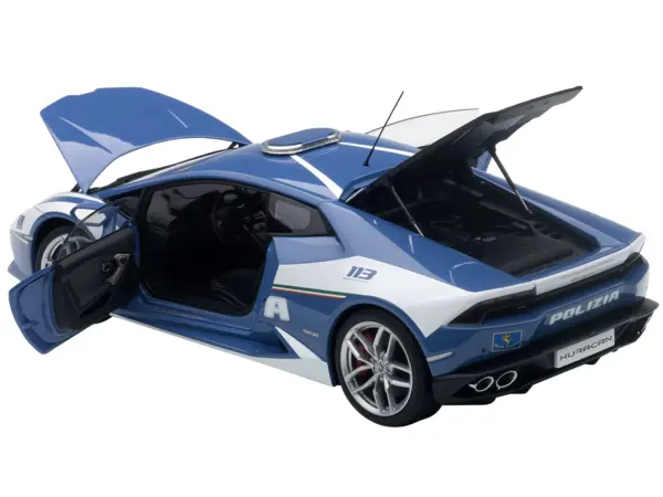 Lamborghini Huracan LP610 Police Car 1/18 Model Car by Autoart #2