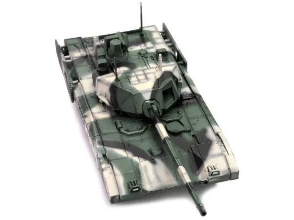 Russian T14 Armata MBT (Main Battle Tank) Multi-Woodland Camouflage "Armor Premium" Series 1/72 Diecast Model by Panzerkampf #5