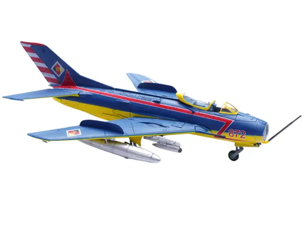 Mikoyan-Gurevich MiG-19S Farmer C Fighter Aircraft "1 Staffel/JG-3. Preschen." 5th World Aerobatic Championships (1968) "Wing" Series 1/72 Diecast Model by Panzerkampf #3