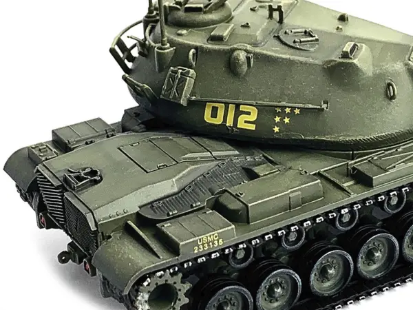 United States M103A2 Heavy Tank D12 Olive Drab "NEO Dragon Armor" Series 1/72 Plastic Model by Dragon Models #2