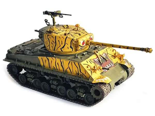 United States M4A3E8 Sherman "Tiger Face" Tank "24th Infantry Div. Korea" (1951) "NEO Dragon Armor" Series 1/72 Plastic Model by Dragon Models #3