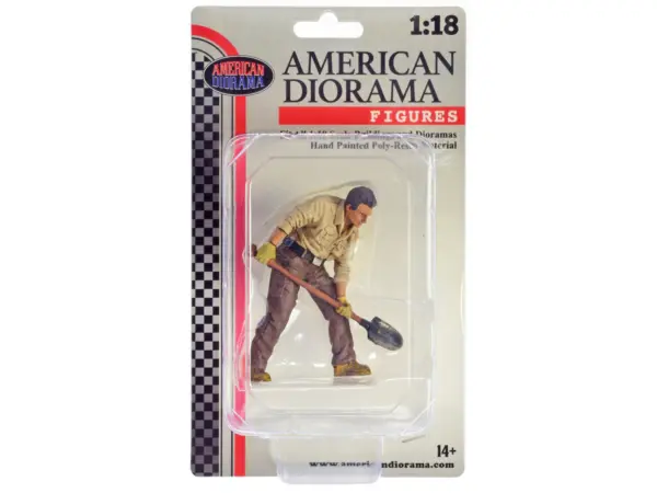 "4X4 Mechanic" Figure 4 for 1/18 Scale Models by American Diorama #4