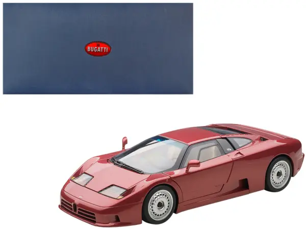 Bugatti EB110 GT Dark Red 1/18 Diecast Car Model by Autoart #1