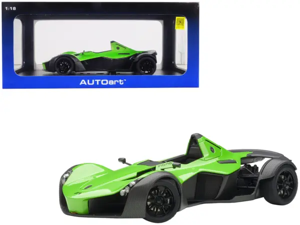 BAC Mono Metallic Green 1/18 Model Car by Autoart #1