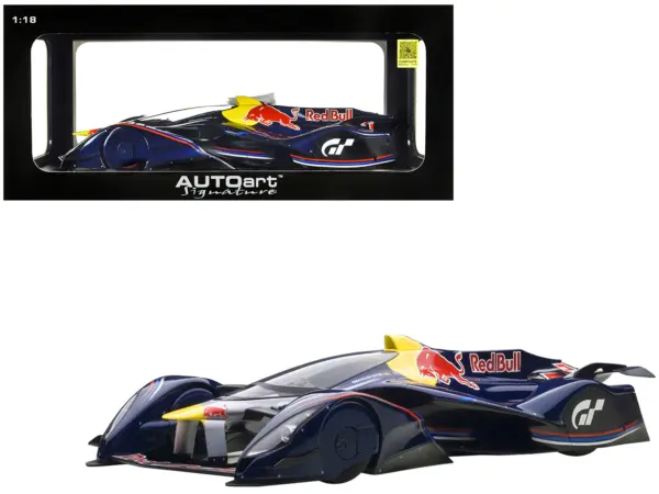 Red Bull X2014 Fan Car Red Bull Color Sebastian Vettel 1/18 Model Car by Autoart #1