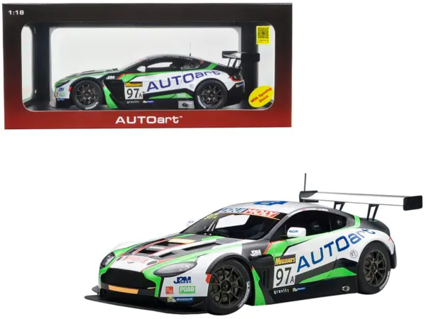 Aston Martin V12 Vantage Bathurst 12hour Endurance Race 2015 #97 A. Macdowall / D. O'Young / S. Mucke 1/18 Model Car by Autoart #1