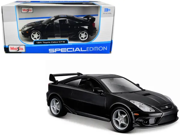 Toyota Celica GT-S Black "Special Edition" Series 1/24 Diecast Model Car by Maisto #1