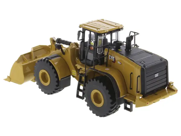 CAT Caterpillar 966 GC Wheel Loader Yellow with Operator "High Line Series" 1/50 Diecast Model by Diecast Masters #3