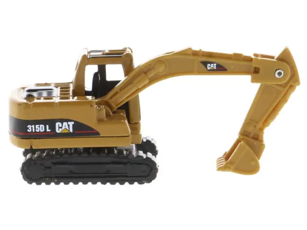 CAT Caterpillar 315D L Excavator Yellow "Micro-Constructor" Series Diecast Model by Diecast Masters #2