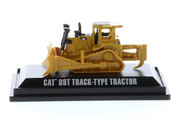 CAT Caterpillar D8T Track-Type Tractor Yellow "Micro-Constructor" Series Diecast Model by Diecast Masters #2
