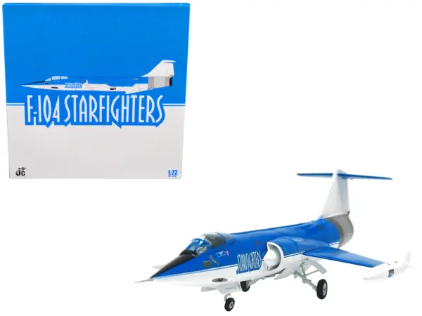 Lockheed F-104S Starfighter Aircraft "Starfighters Aerospace Aerobatics Team" (2012) 1/72 Diecast Model by JC Wings #1